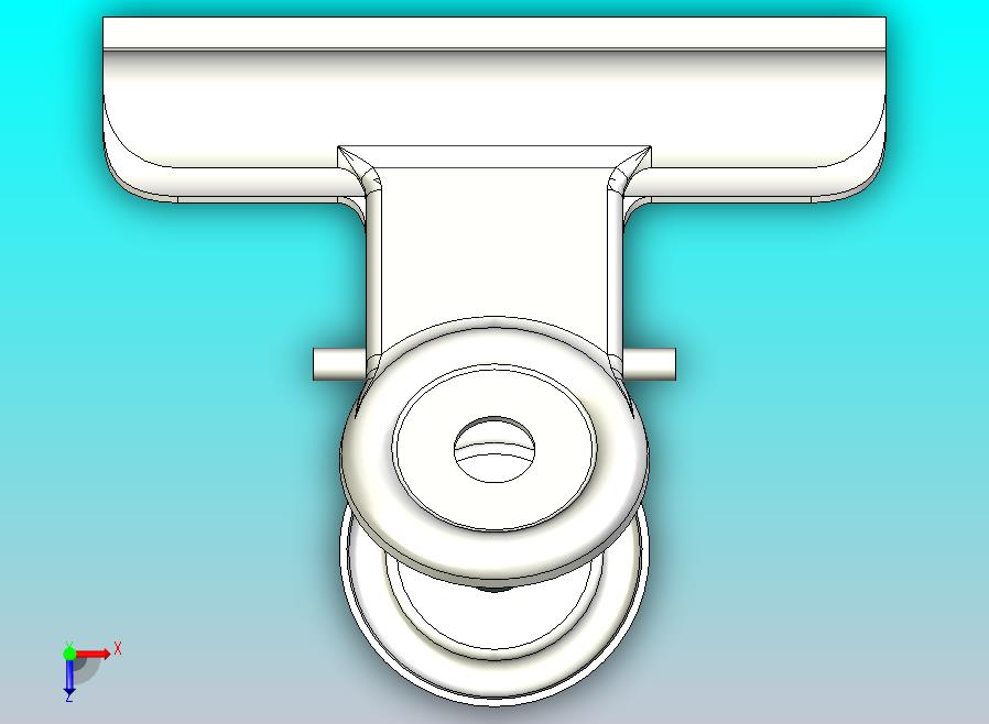 51毫米宽金属斗牛犬夹