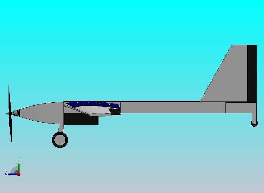 太阳能遥控飞机