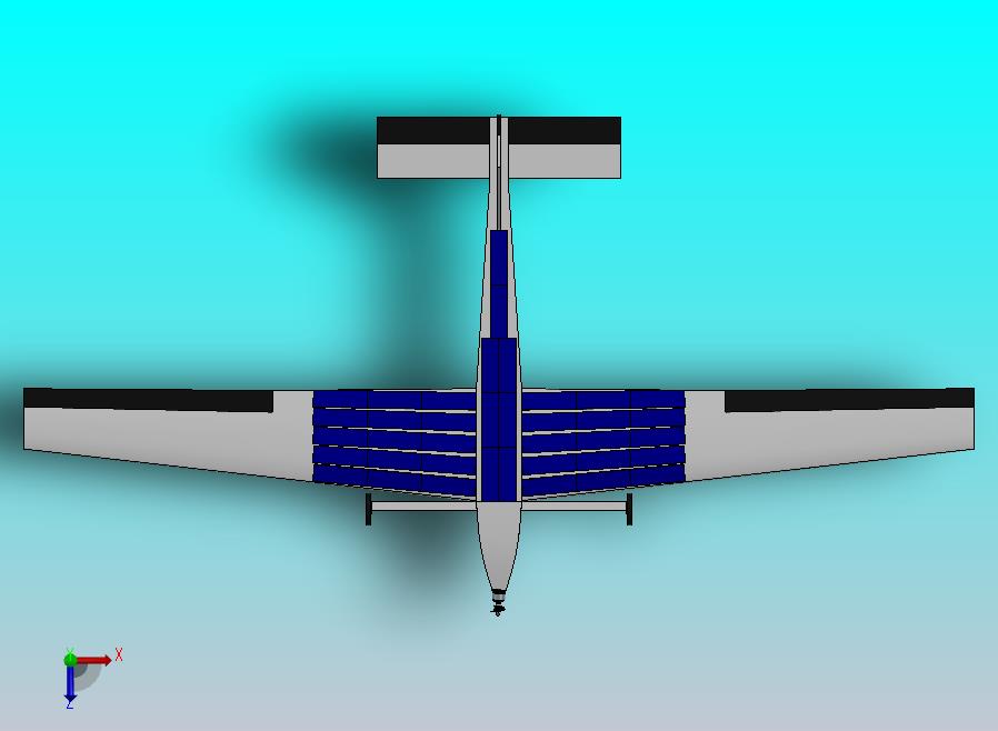 太阳能遥控飞机