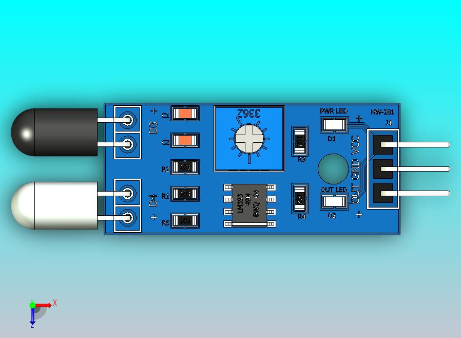 红外传感器LM393