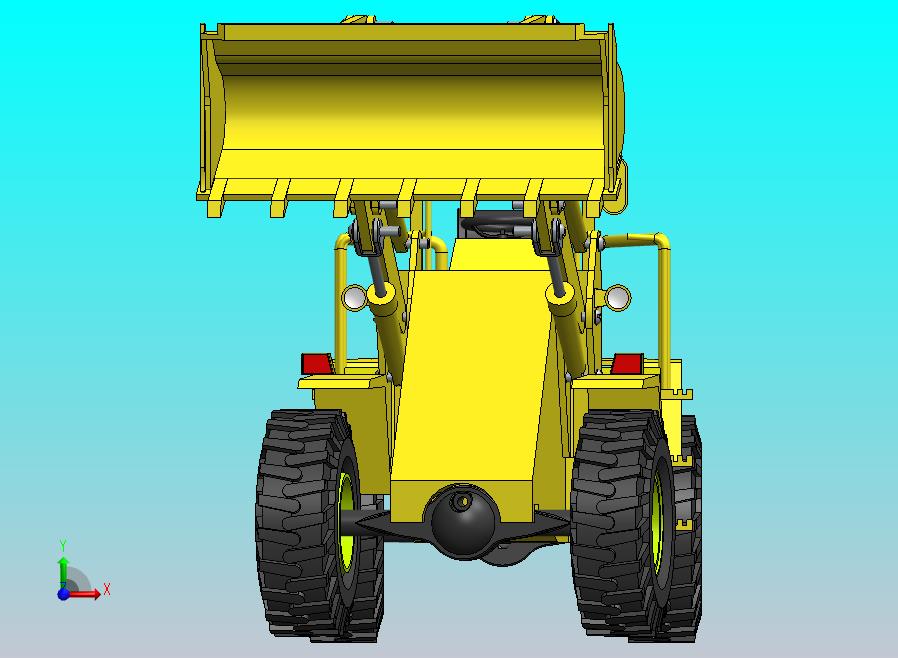 拖拉机装载机反铲