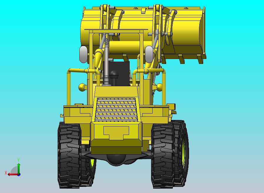 拖拉机装载机反铲
