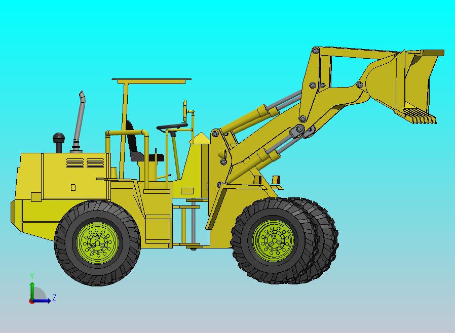 拖拉机装载机反铲