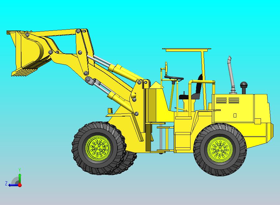 拖拉机装载机反铲