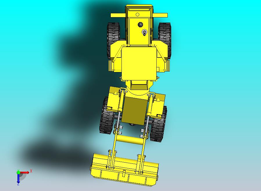 拖拉机装载机反铲