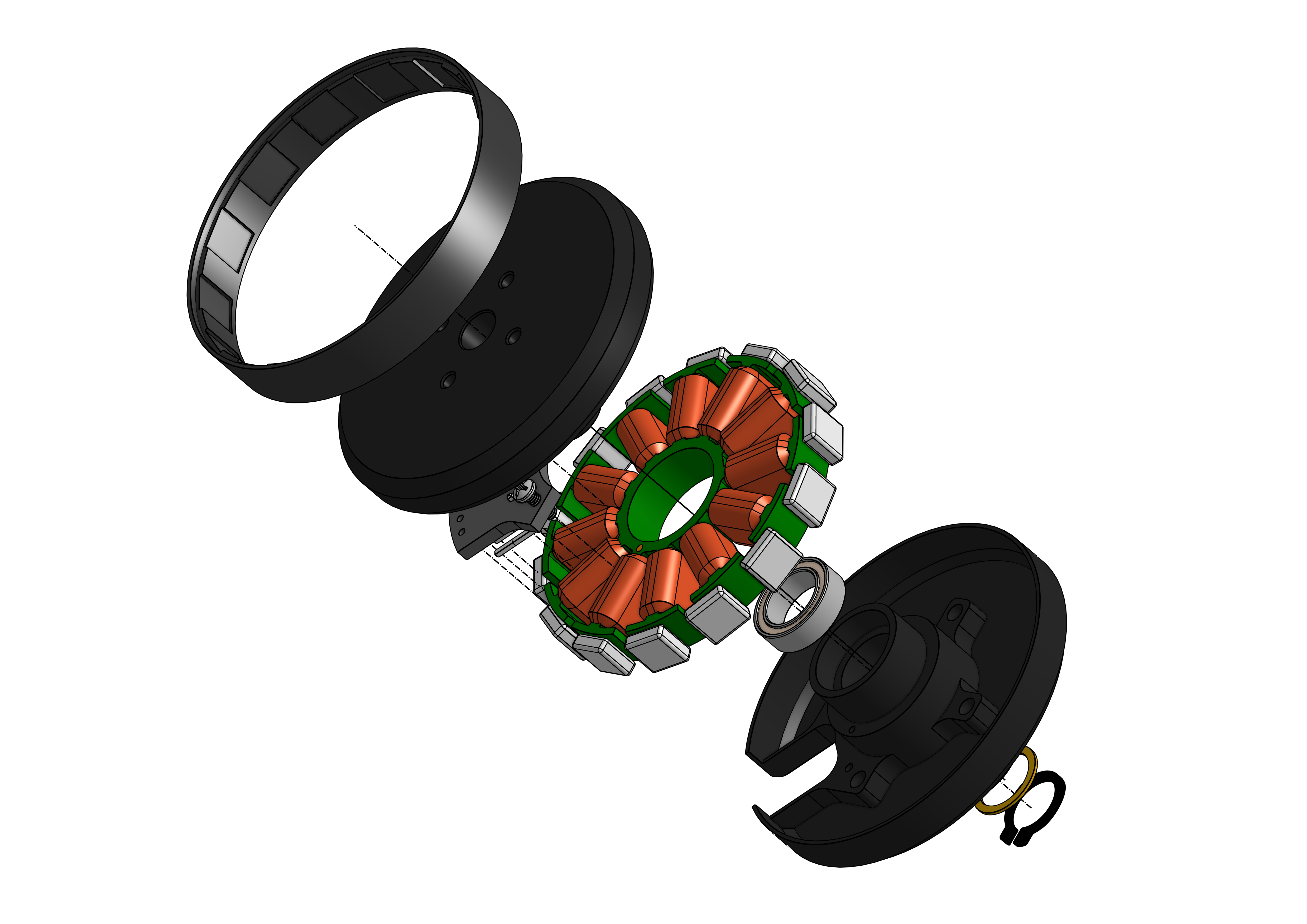 T-Motor 万向节电机 GB41