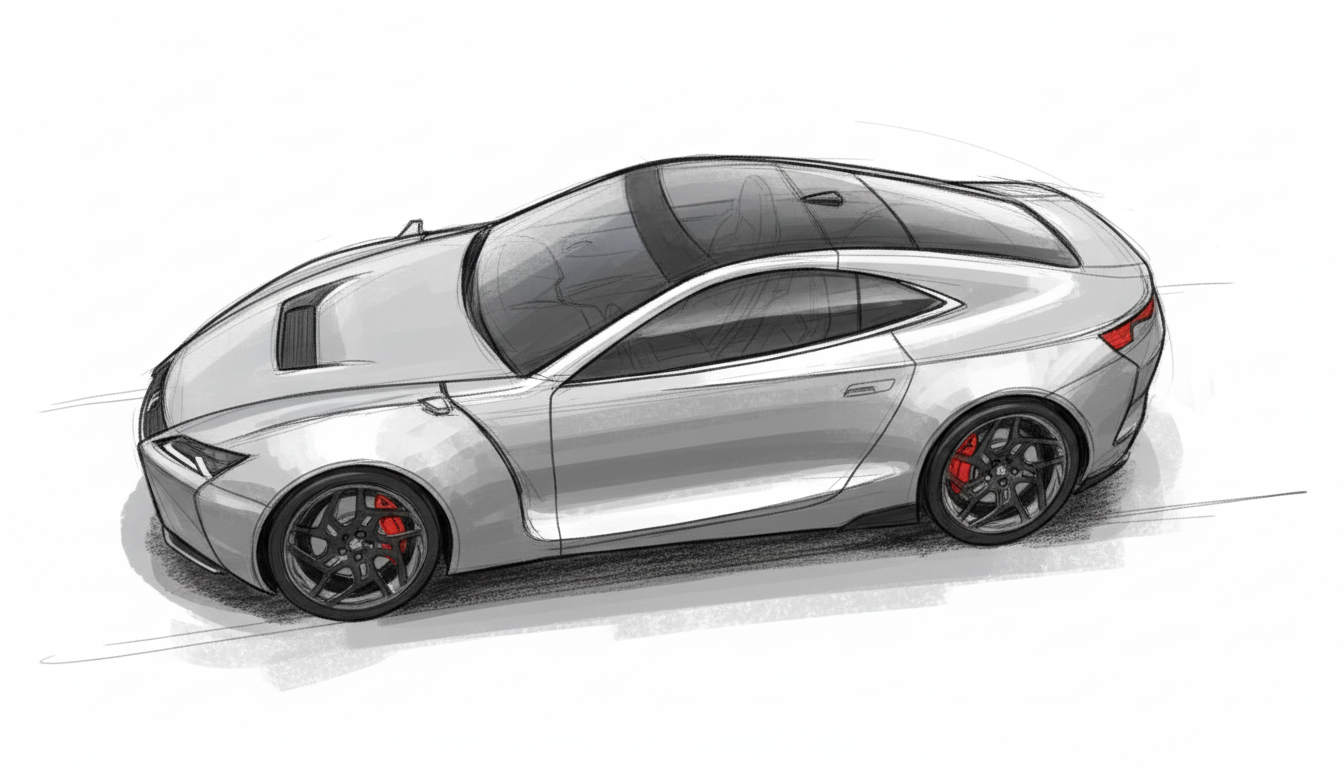 雷克萨斯轿跑车