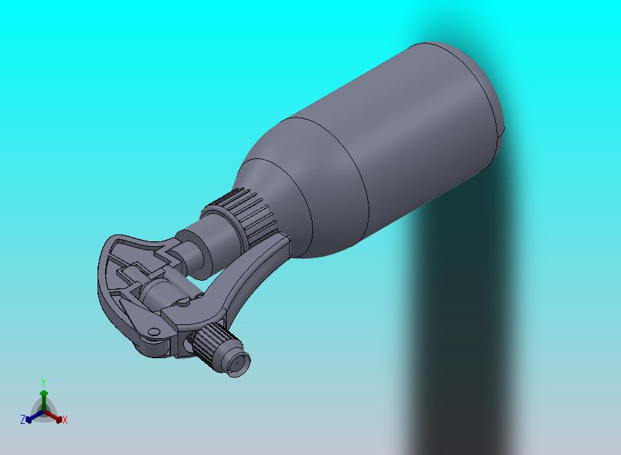 喷洒瓶设计模型