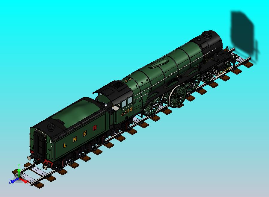 苏格兰飞人火车