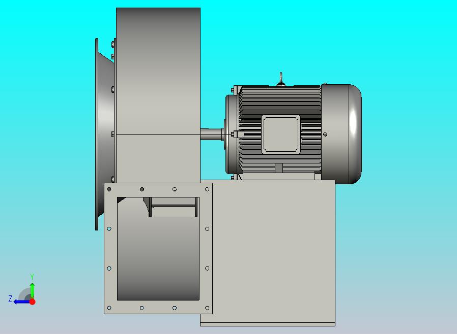 旋转叶轮离心风机