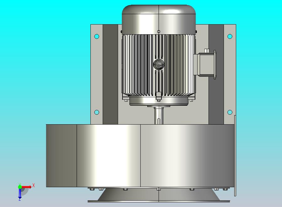 旋转叶轮离心风机