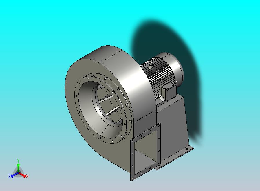 旋转叶轮离心风机