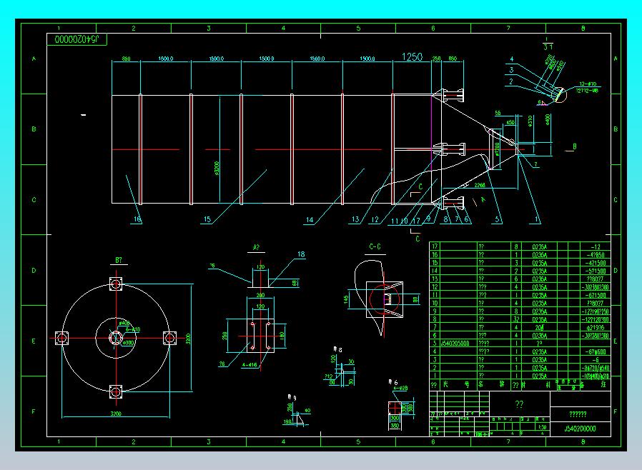 直径3200mm100吨水泥仓