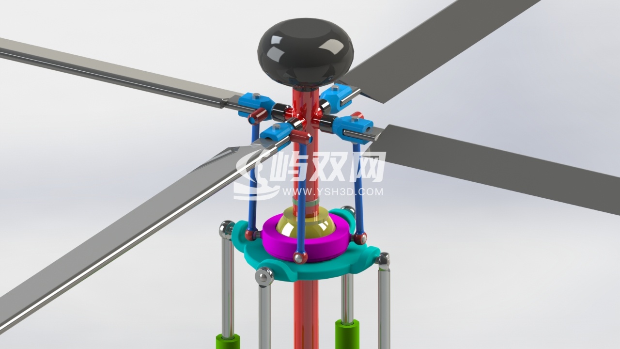 直升机旋翼机构