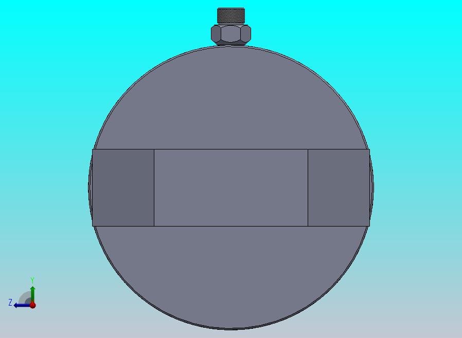 高压液压缸（带前后眼）160x90x246 mm