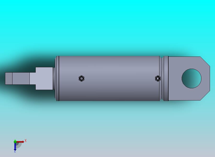 高压液压缸（带前后眼）160x90x246 mm