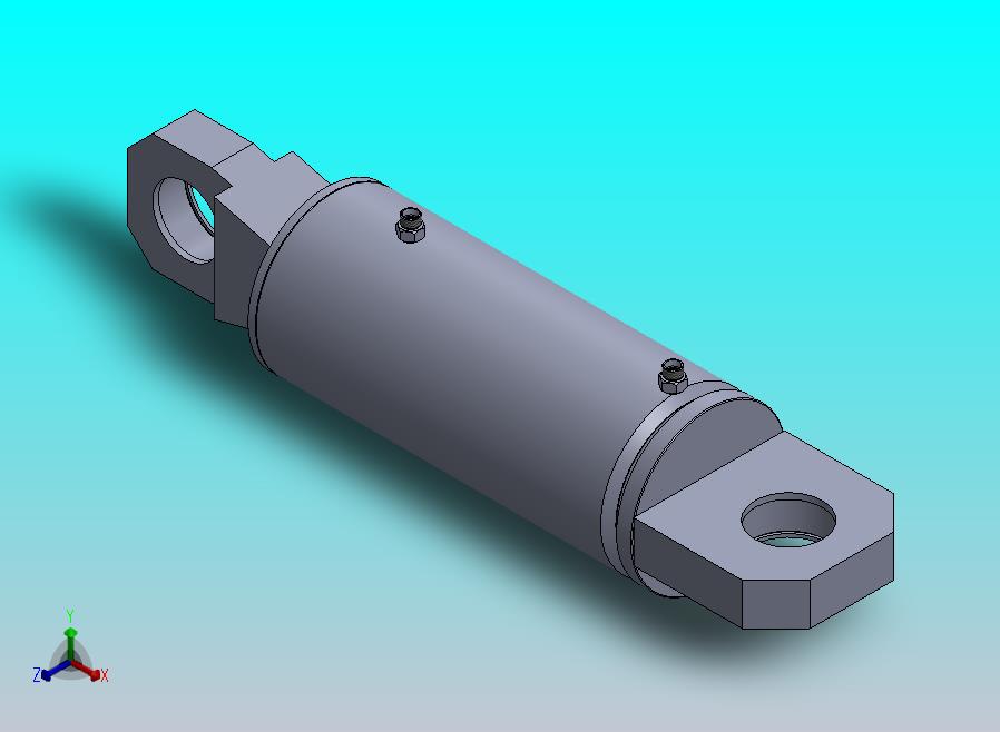 高压液压缸（带前后眼）160x90x246 mm