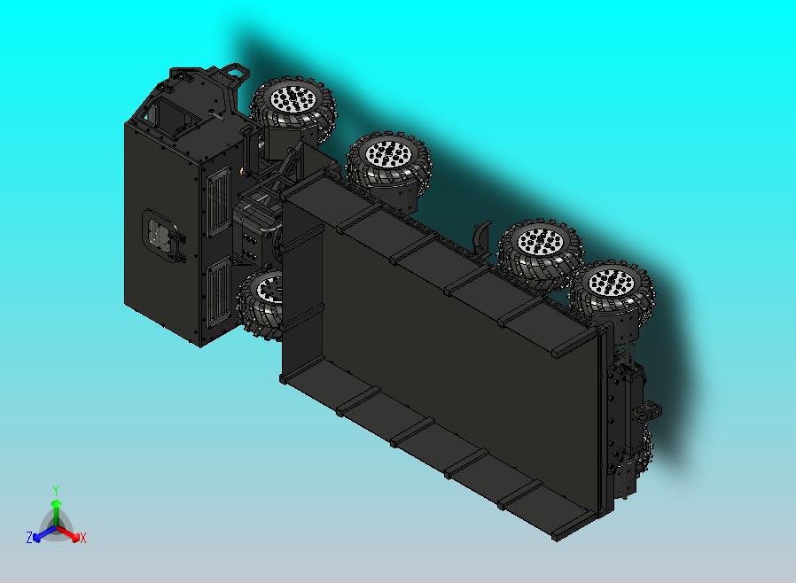 8X8 太脱拉卡车模型