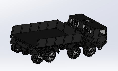 8X8 太脱拉卡车模型
