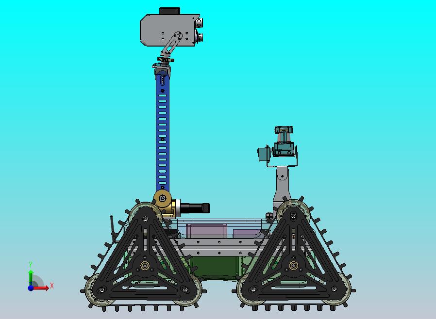 三角履带式营救机器人阿尔法