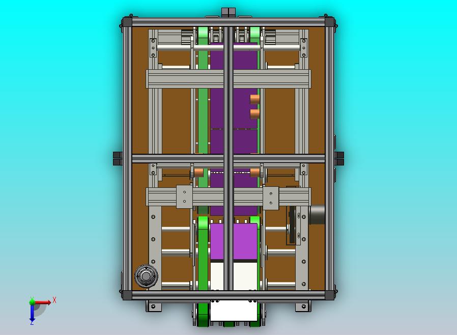 堆叠的卡片分页发卡+撕膜设备