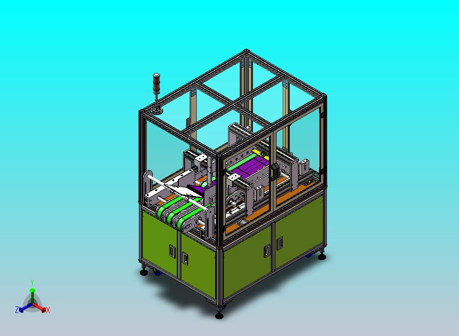 堆叠的卡片分页发卡+撕膜设备