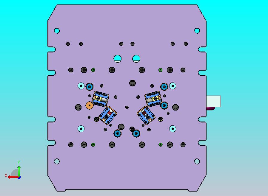 家用电动车仪表台塑胶模具