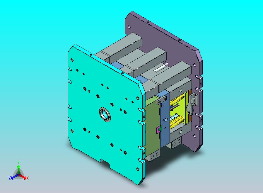 家用电动车仪表台塑胶模具