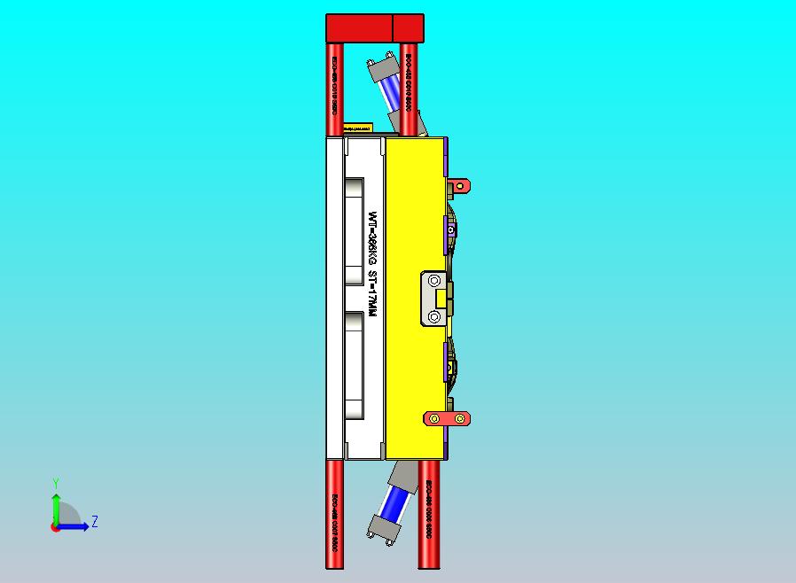 HASCO标准某电器产品出风口模具