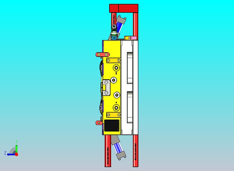 HASCO标准某电器产品出风口模具