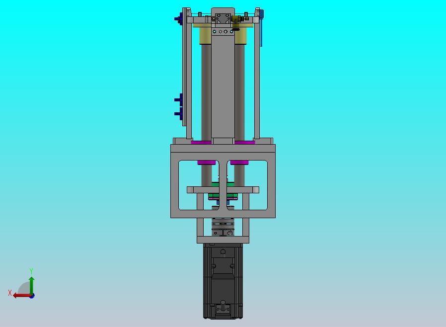 滚珠丝杠顶升机构