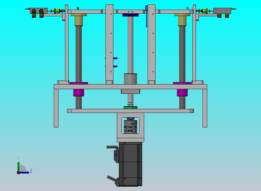 滚珠丝杠顶升机构