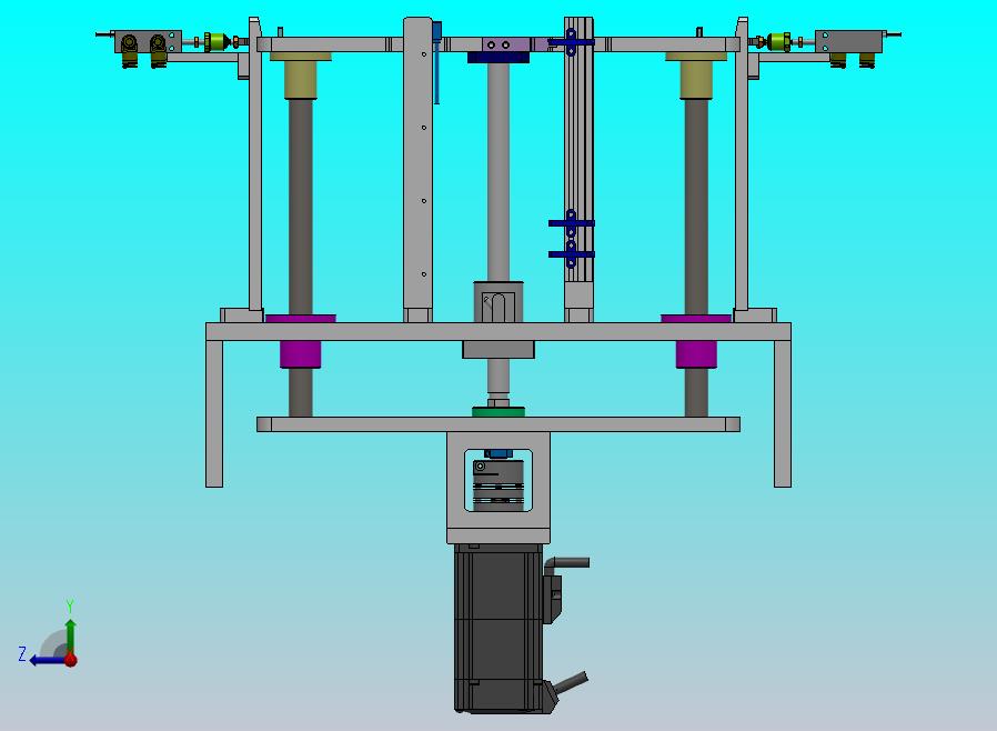 滚珠丝杠顶升机构