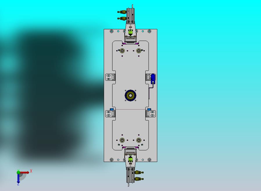 滚珠丝杠顶升机构