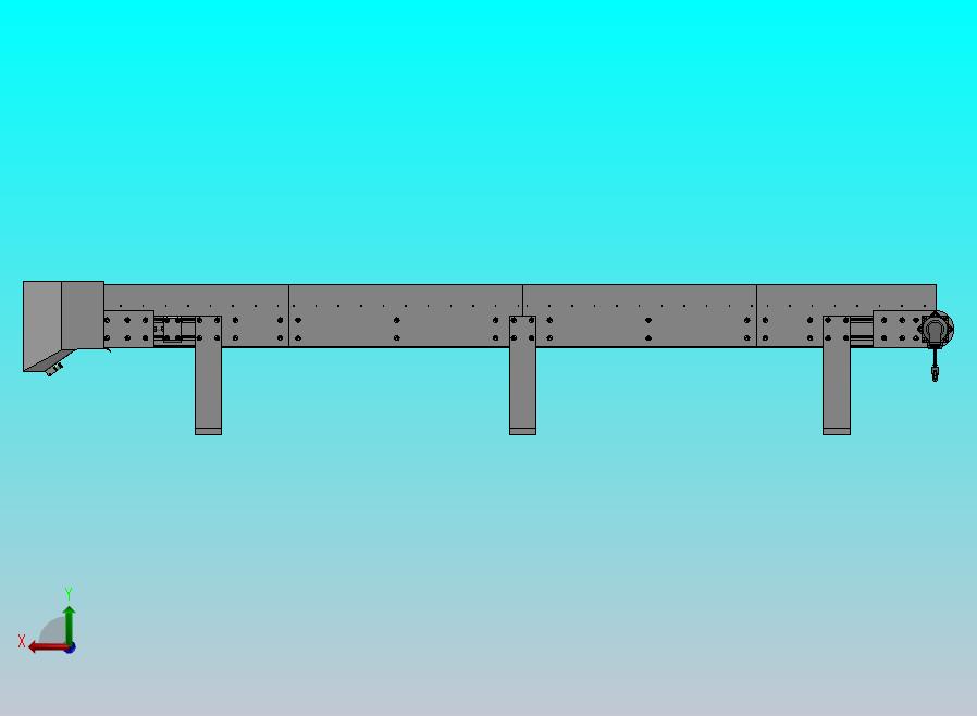 铝型材的皮带式输送机