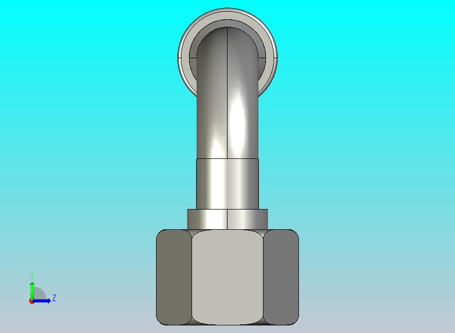 液压弯头90外锥60