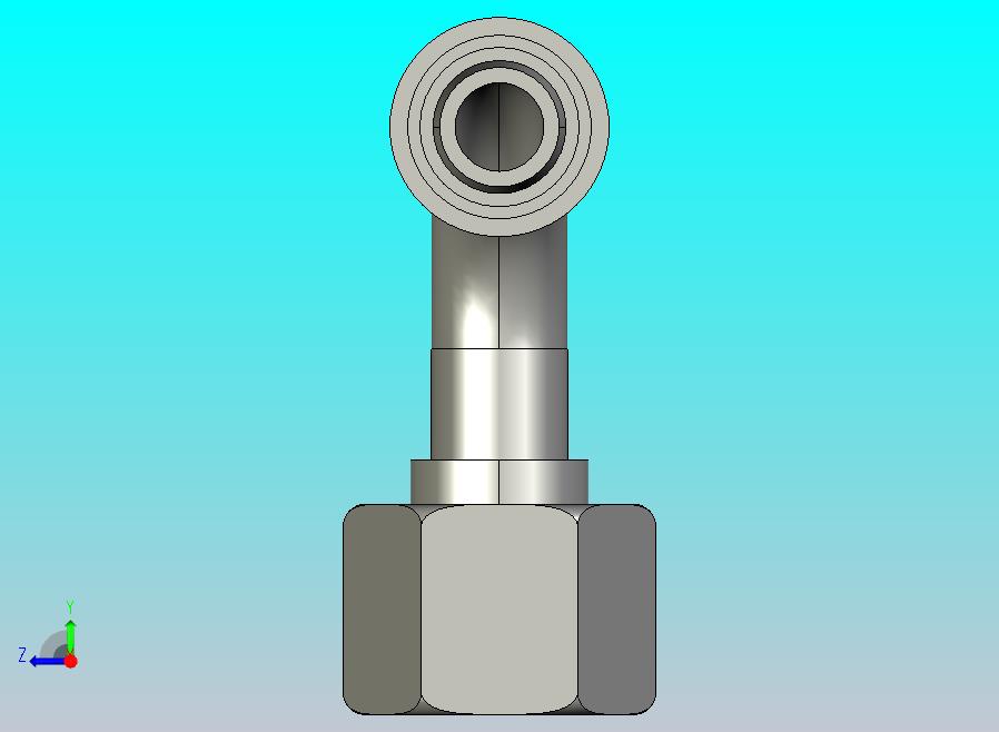 液压弯头90外锥60