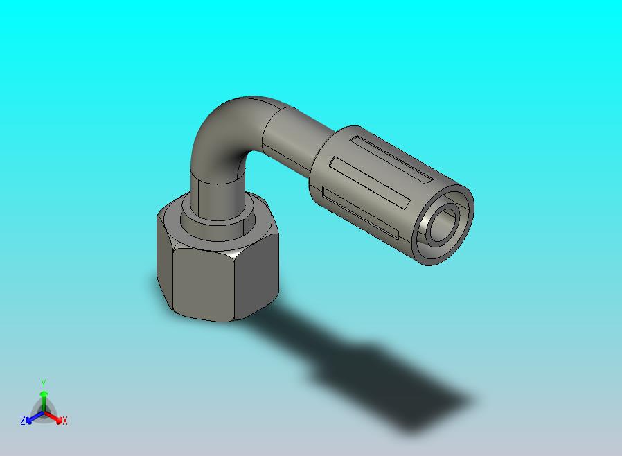 液压弯头90外锥60