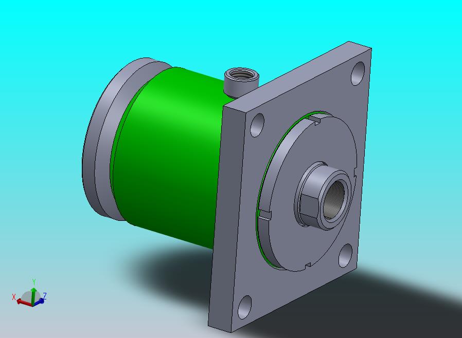 高压液压缸（带前法兰）150x70x32毫米