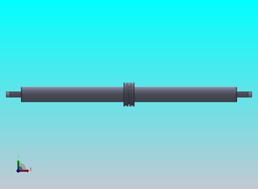 液压缸杆（直径=40毫米，长度=645毫米）