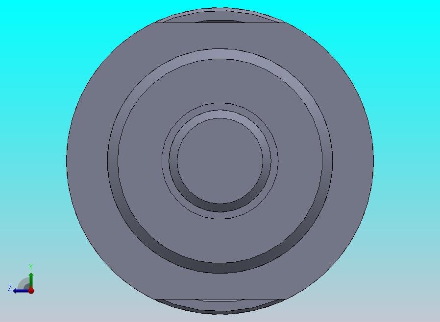 螺纹类型 气缸（圆形后安装 - 双杆） 25x10x50 mm