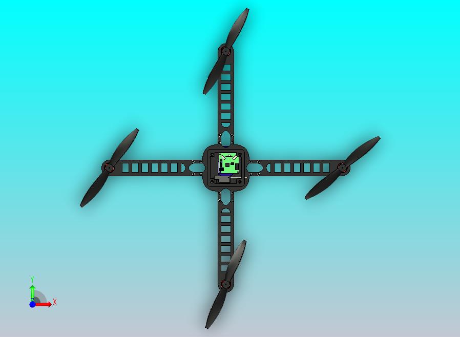 四轴飞行器_无人机框架