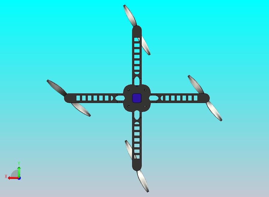 四轴飞行器_无人机框架