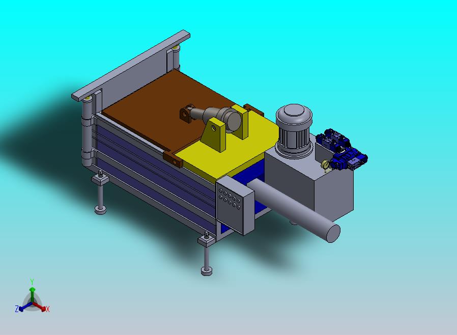 液压操作废铁打包机 (1)