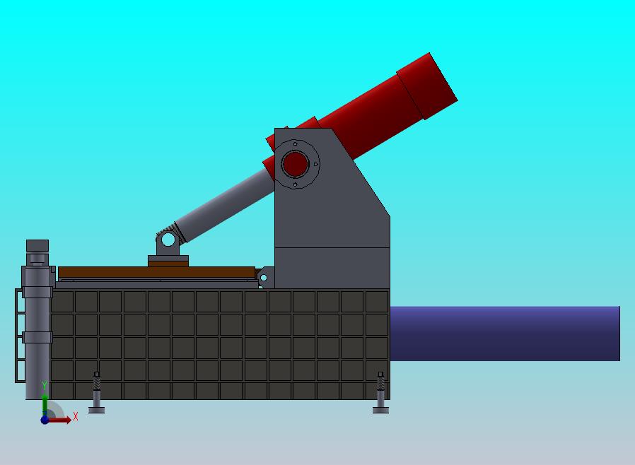 液压操作废铁压机