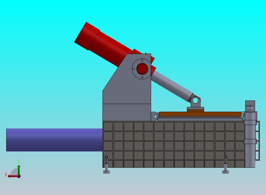 液压操作废铁压机
