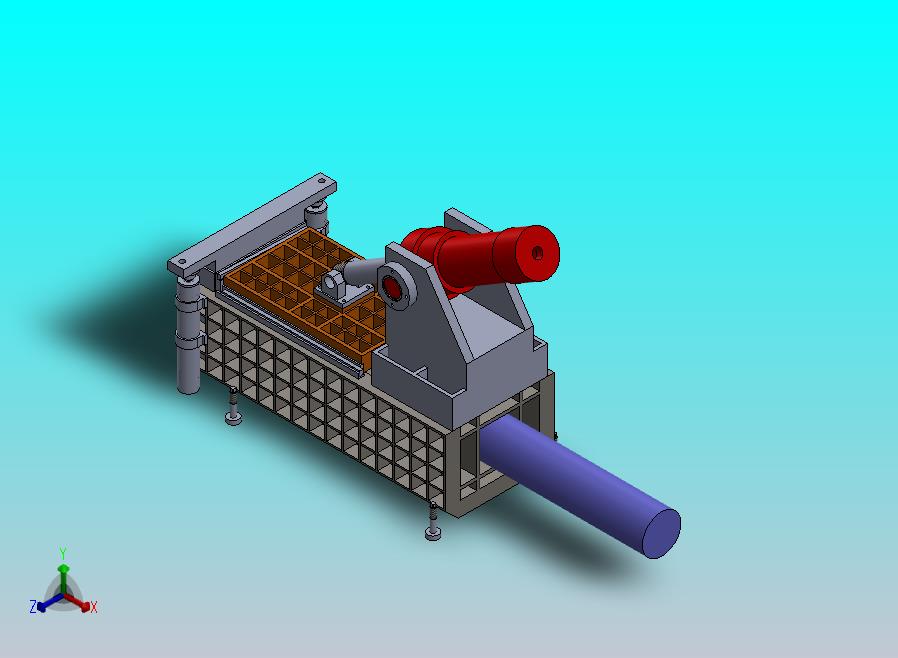 液压操作废铁压机