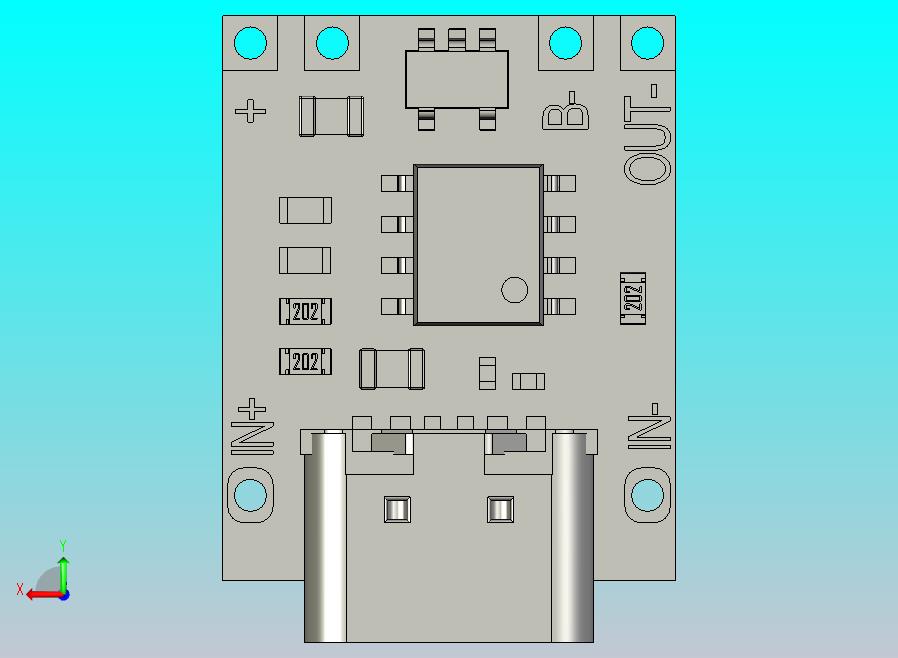 TP4056 迷你C型电池充电器