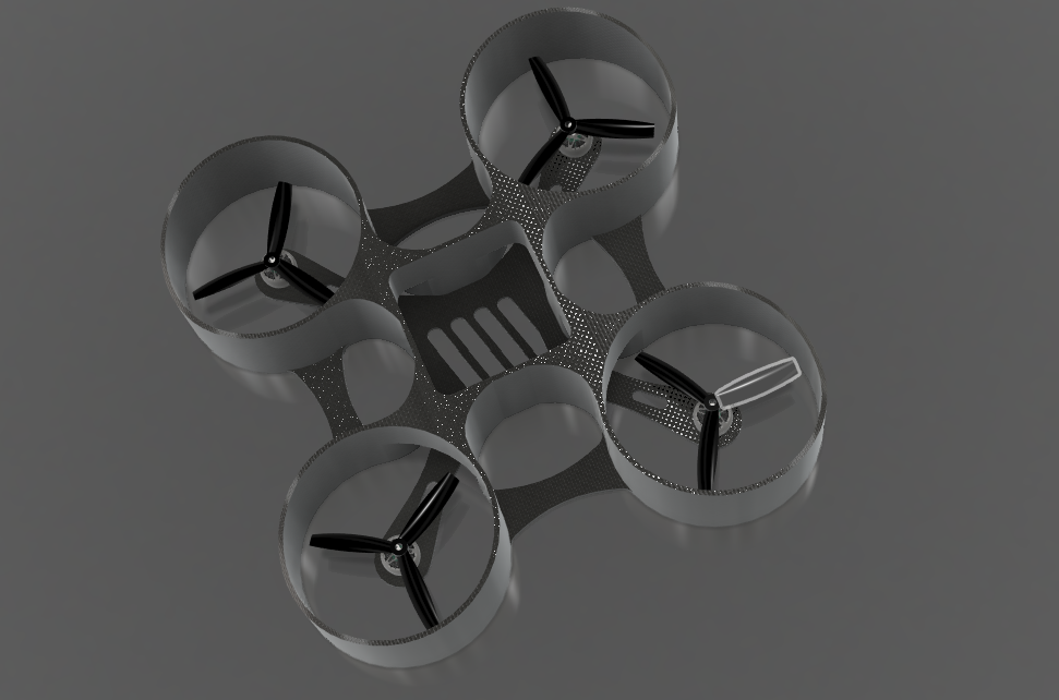 5英寸涵道四轴飞行器