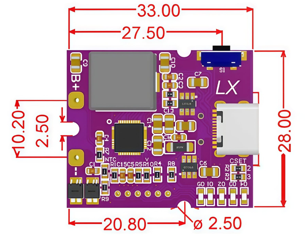 LX-PB225M快充22.5W Type C